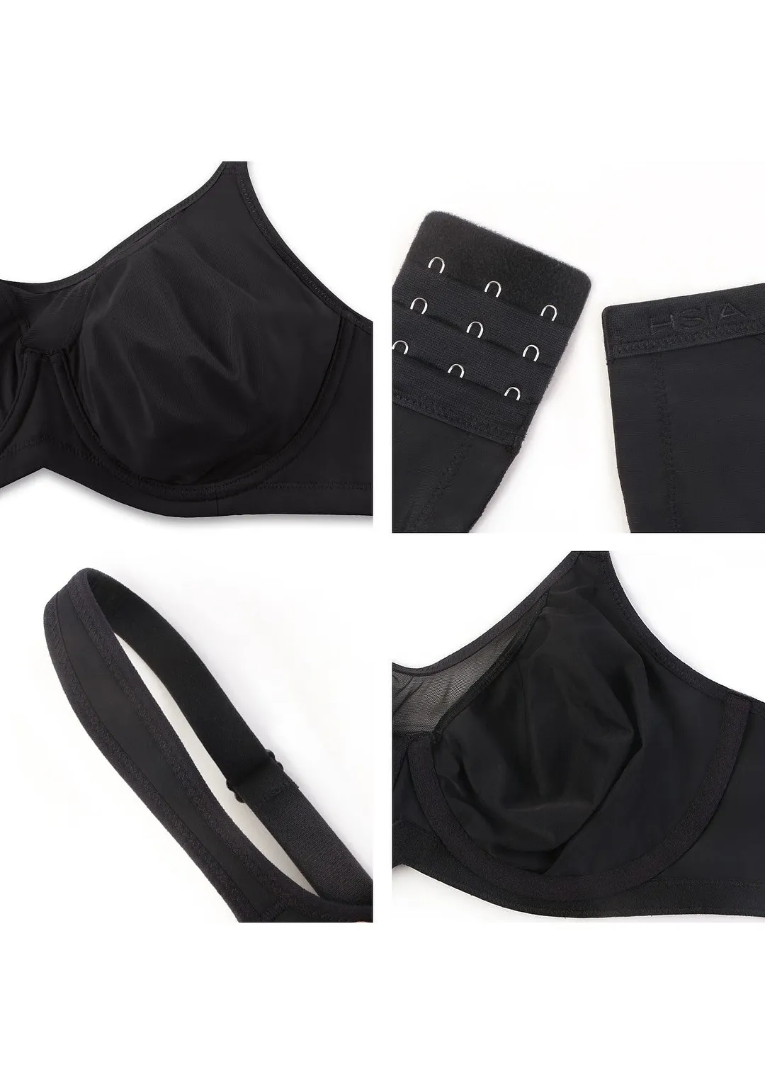 CoolComfort Smoothing Unlined Minimizer Underwire Bra