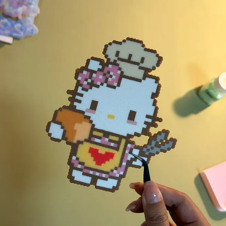 Baker Kitty Digital Pattern 