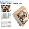 Diamond Painting Acrylic Happy Puppy Paper Towel Storage Rack Decor
