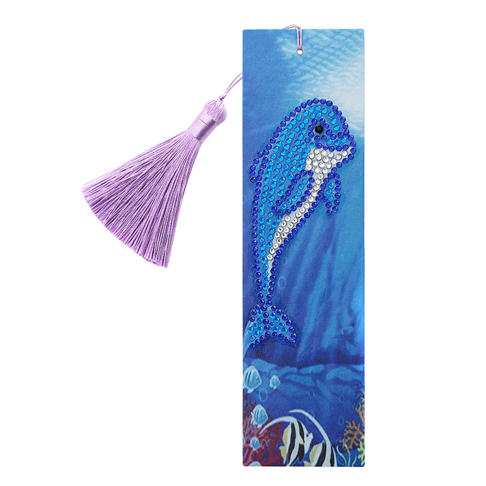 

Dolphin-DIY Creative Diamond Bookmark, 501 Original