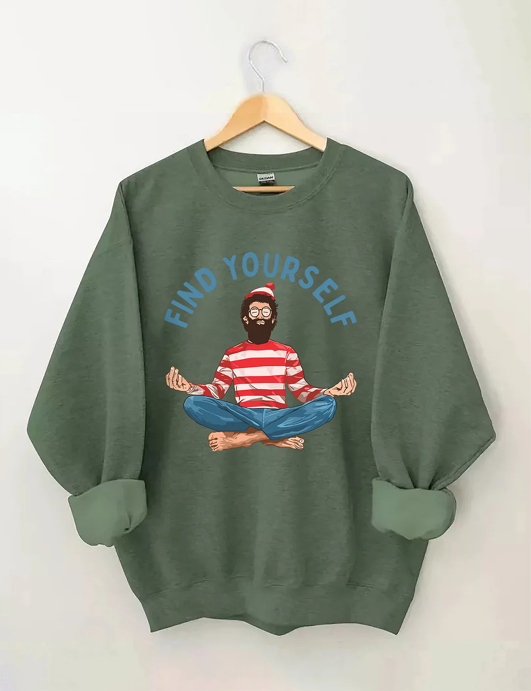Find Yourself Meditation Sweatshirt