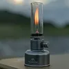 Outdoor Retro Camping Gas Lamp Heat-Resistant Glass Aluminum Alloy Environmentally Friendly Lamp Portable Camping Lamp With EVA Storage Bag