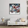 Leaping White Horse-11CT Stamped Cross Stitch 40*40cm/15.75*15.75in tapestrymarket
