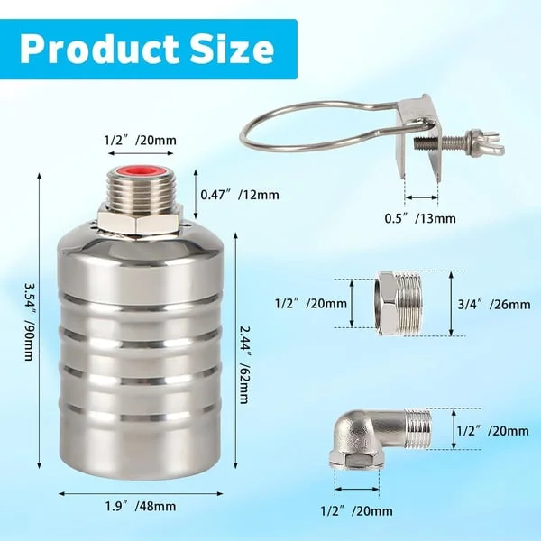 Water Level Automatic Control Float Valve