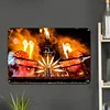 Rammstein - Panneaux en &eacute;tain m&eacute;tallique(20*30cm/30*40cm) - Musique