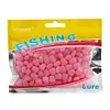 100Pcs Corn Smell Soft Bait Flavoured Sinking Slowly Lure for Trout Carp Fishing
