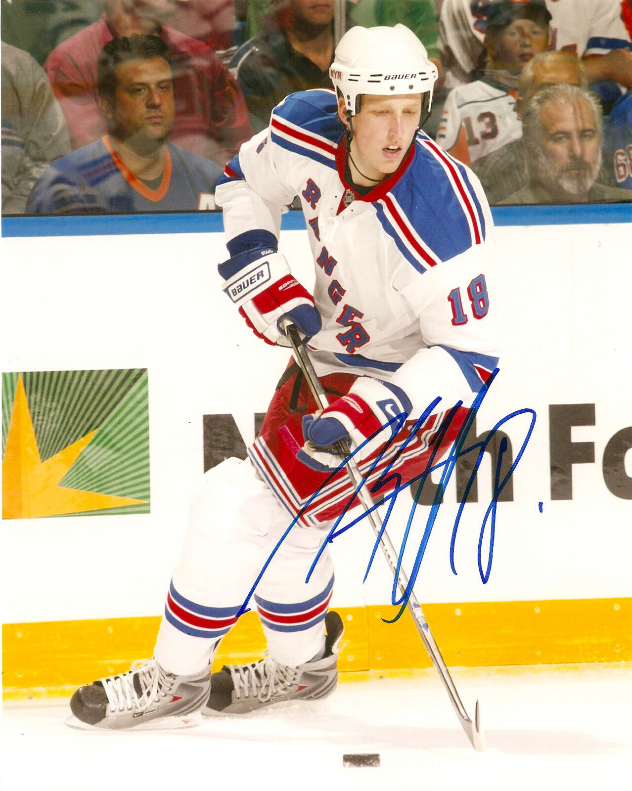 New York Rangers Marc Staal Autographed Signed 8x10 Photo Poster painting COA C