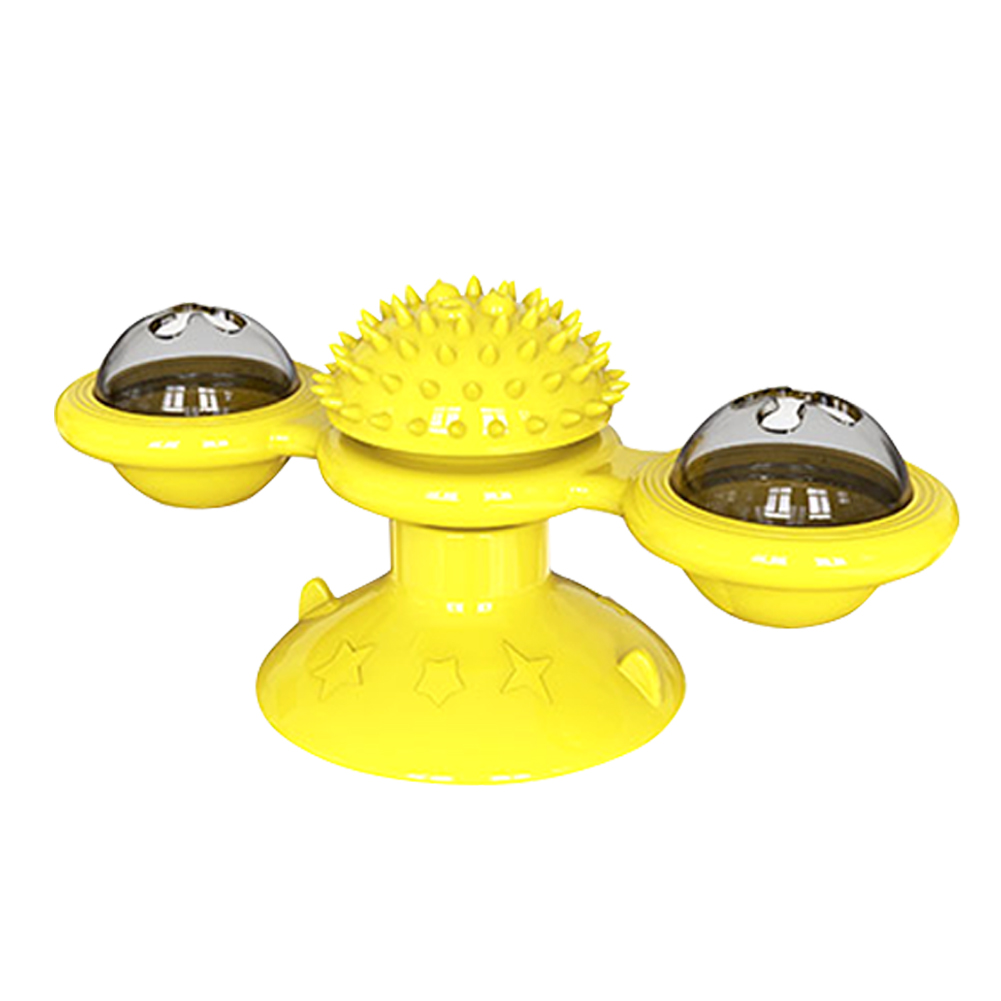 

Cats Puzzle Training Turntable Windmill Ball Interactive Toys Pet Supplies, Green, 501 Original