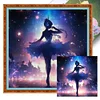 (Multi-Style) Sailor Moon Silhouette-11CT Stamped Cross Stitch 40*40cm/15.75*15.75in