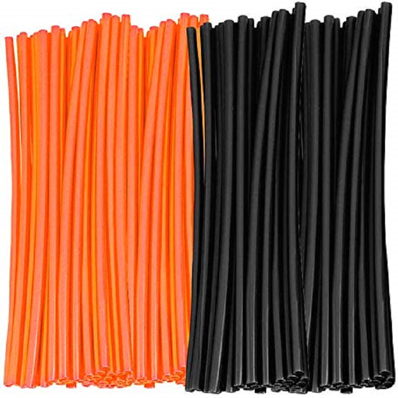 

(24cm black + 24cm orange/72 pieces) Cross-country motorcycle modified part, 501 Original