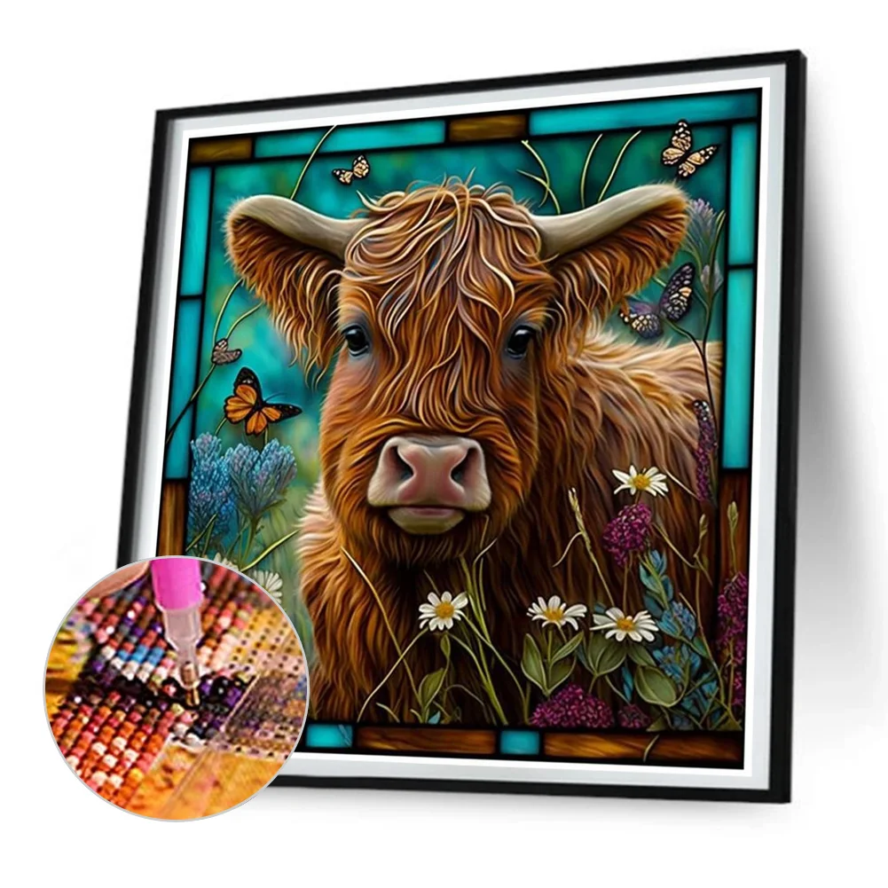 Diamond Painting - Full Round Drill - Yak(Canvas|30*30cm)