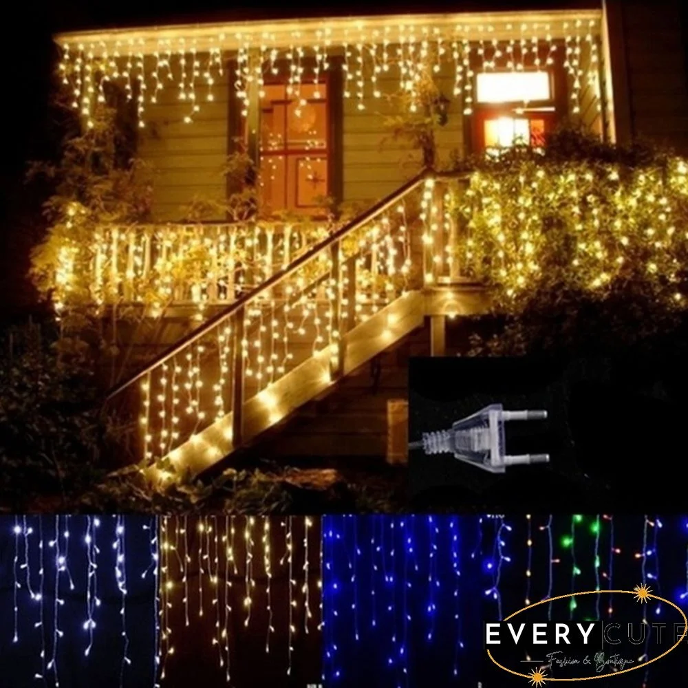Outdoor 10M/20M 9 Colors Wedding New Year LED Christmas Decoration Outdoor Fairy String Light