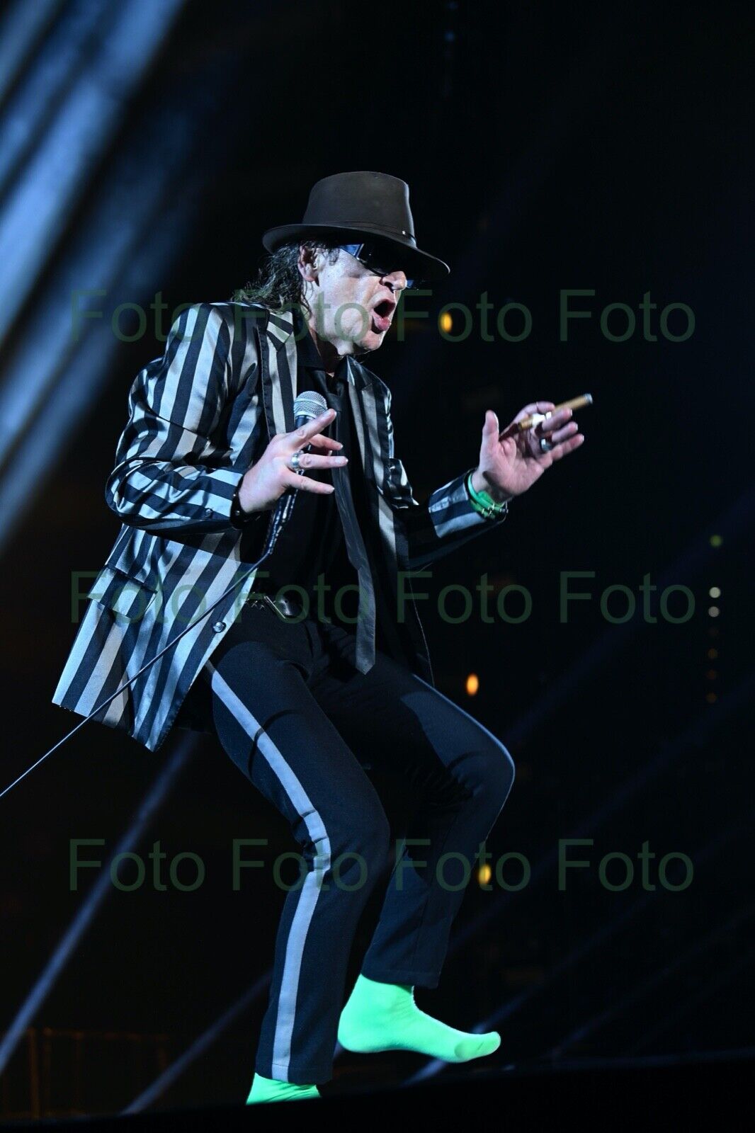 Udo Lindenberg Rock Musik Maler Foto 20 x 30 cm ohne Autogramm (Be-55