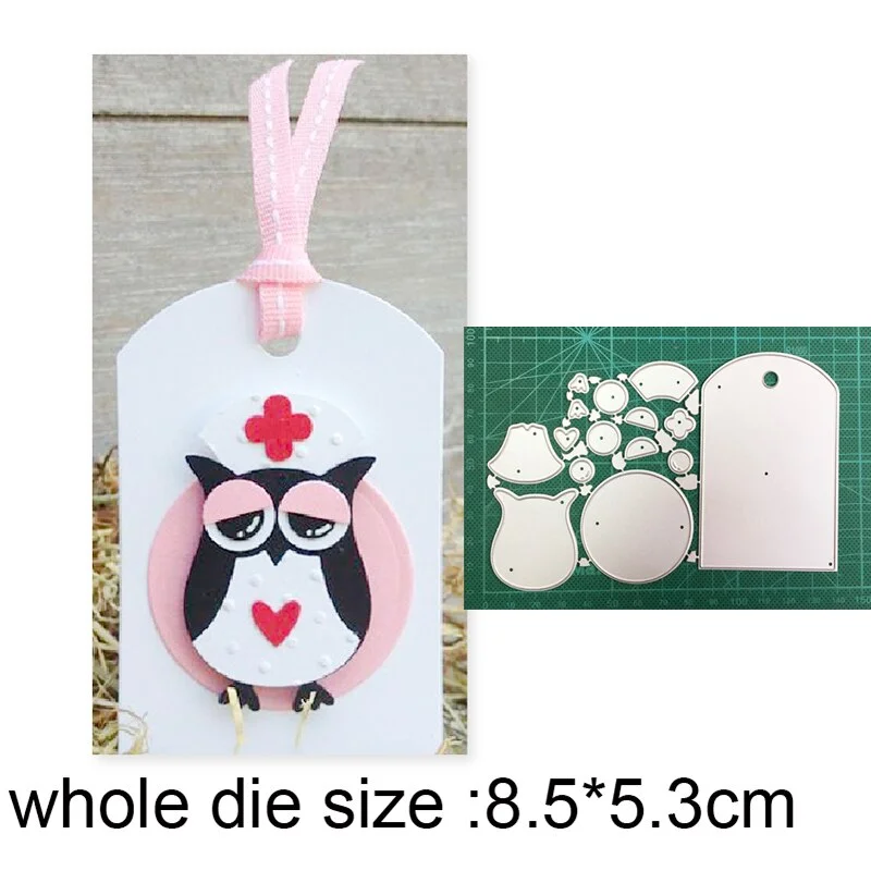 Craft Dies Metal Cutting Dies Cut Die Doctor Nurse Uniform Scrapbooking Dies Craft Paper Knife Mould Blade Punch Steencils Gift