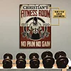 Customizable Gym Fitness Room Customized Classic Metal Signs