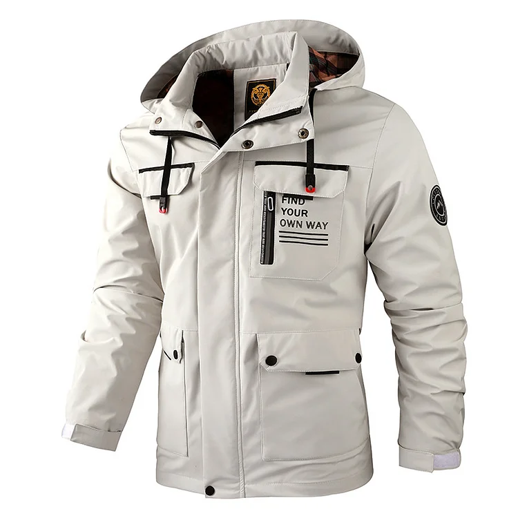 Christmas 2022Men's Outdoor Zip Pocket Casual Jacket Coat