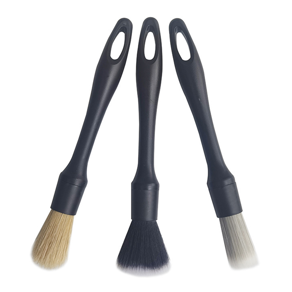 

3pcs Plastic Handle Car Dust Cleaning Brushes Set Rim Wheel Detailing Brush, 501 Original