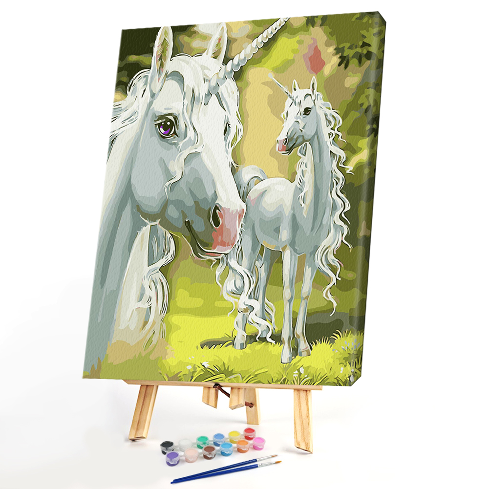 

40*50cm - Paint By Numbers - Wildebeest, 501 Original