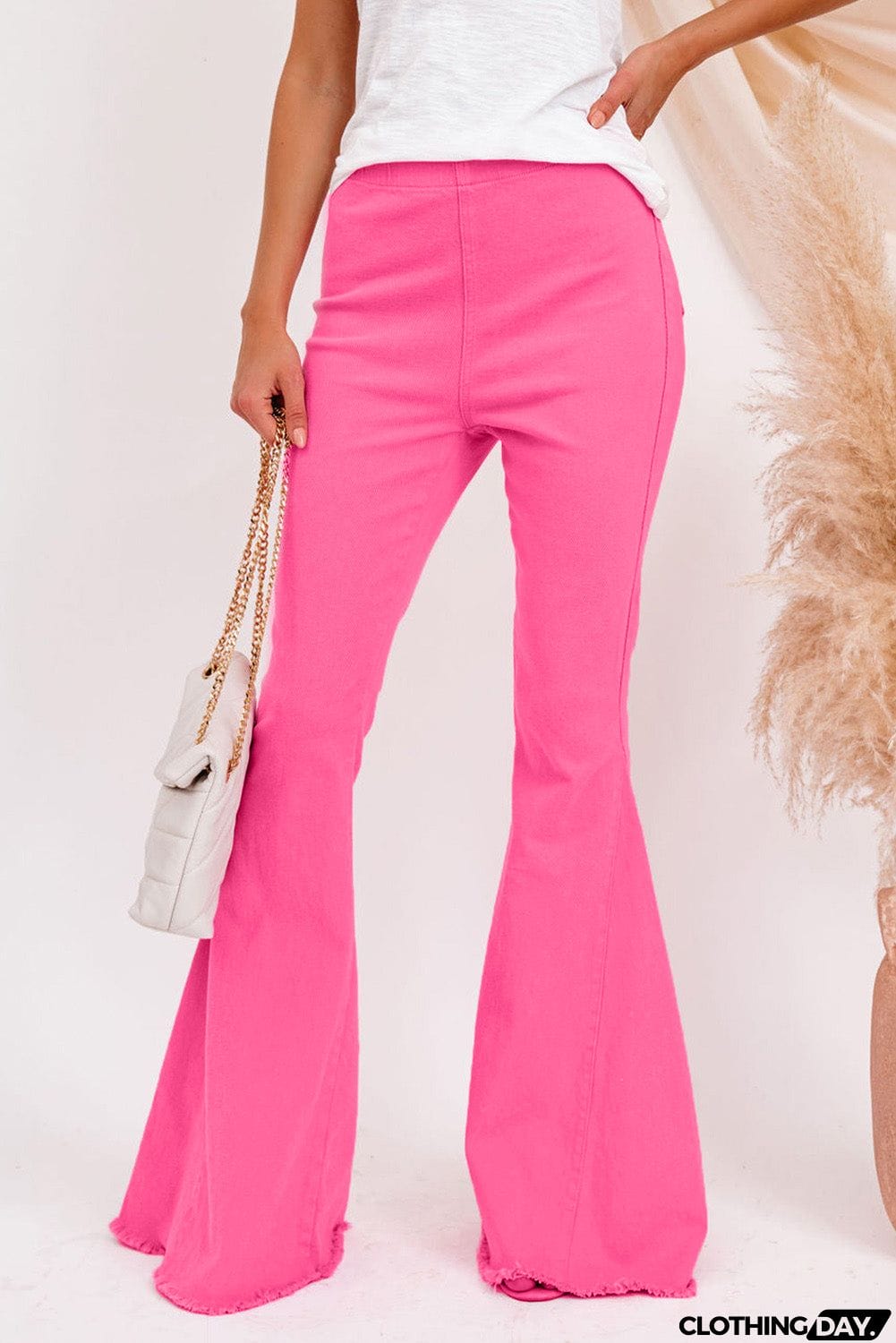 Bell Bottom Denim Pants