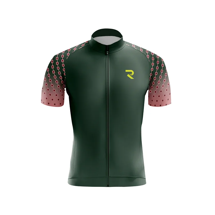 Rssc Green Breath Men's Short Sleeve Cycling Jersey