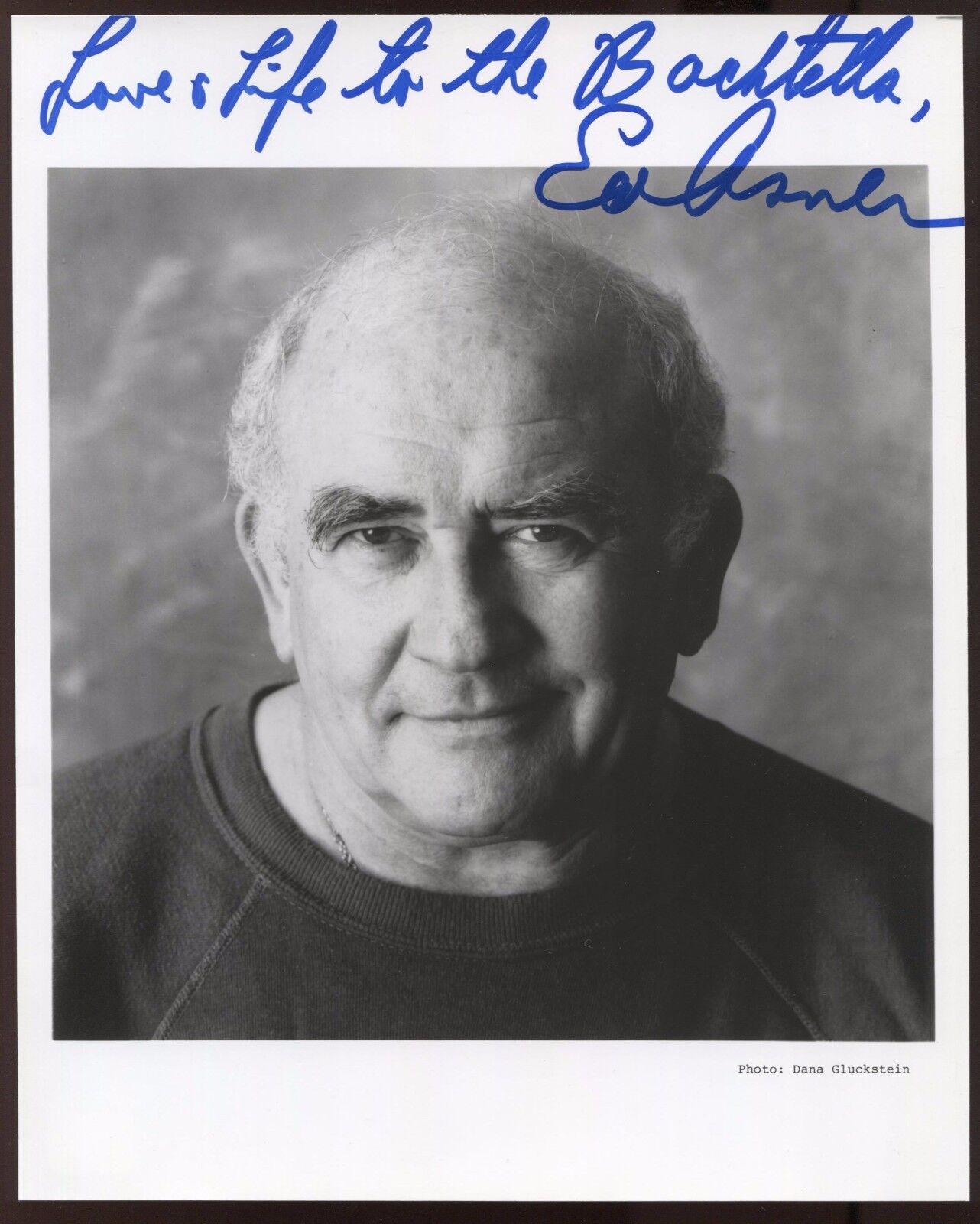 Ed Asner Signed 8x10 Photo Poster painting Autographed Vintage AUTO Signature