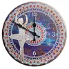  DIY Round Metal Tin Ballet Girl Diamond Painting Special Shaped  Clock Kit