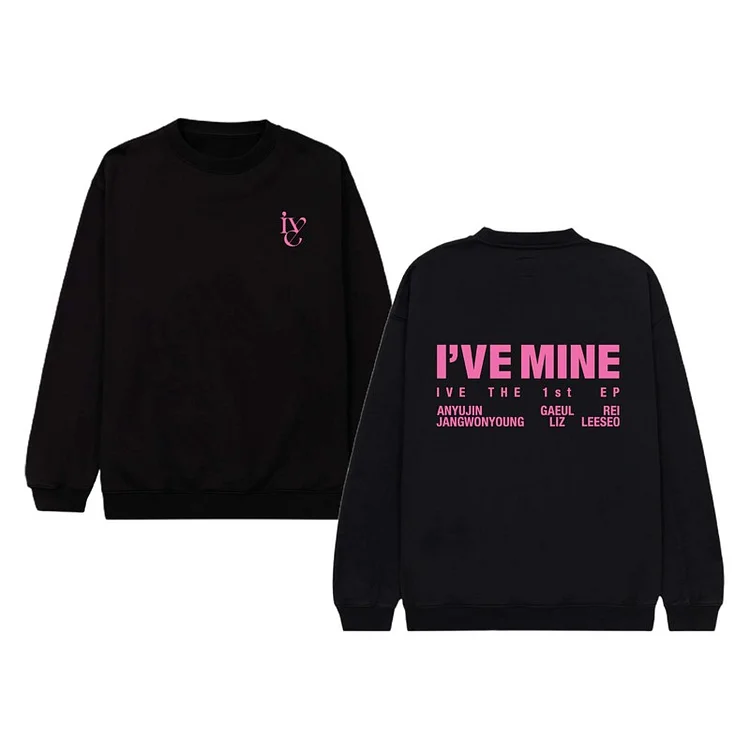 IVE Album I'VE MINE Logo Classic Sweatshirt
