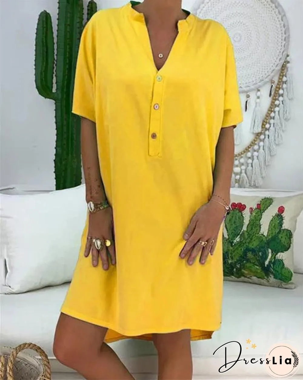 Solid Casual Daily Fashion Mini Dresses