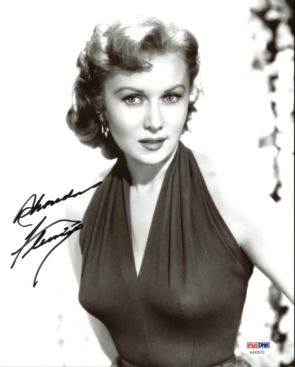 Rhonda Fleming Authentic Signed 8X10 Photo Poster painting Autographed PSA/DNA #AA43570