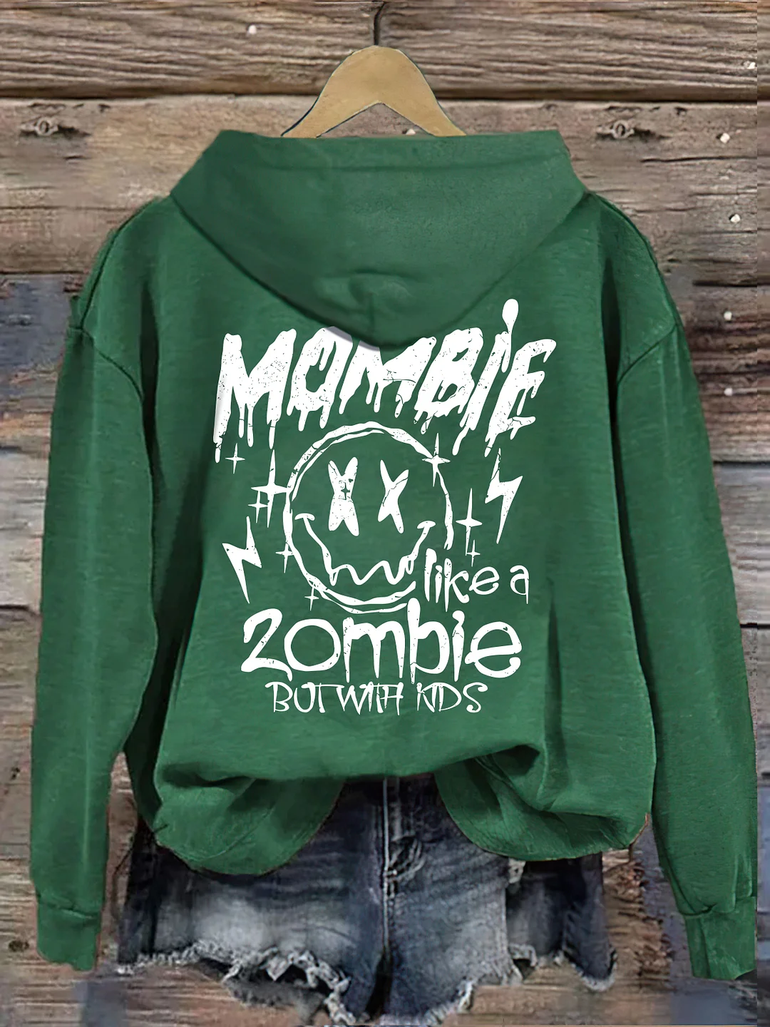 Mombie Like A Zombie But With Kids Hoodie