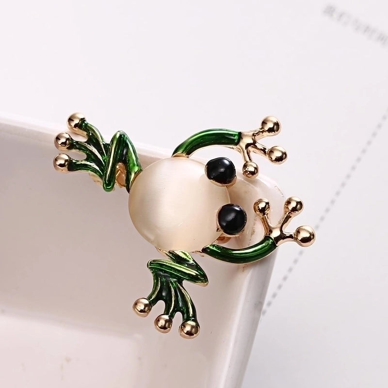 Fashion Pin Animal Alloy Plating Rhinestones Unisex Brooches