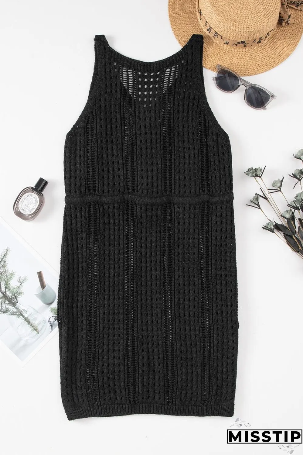 Bohemian Lace Knitted Summer Mini Dress