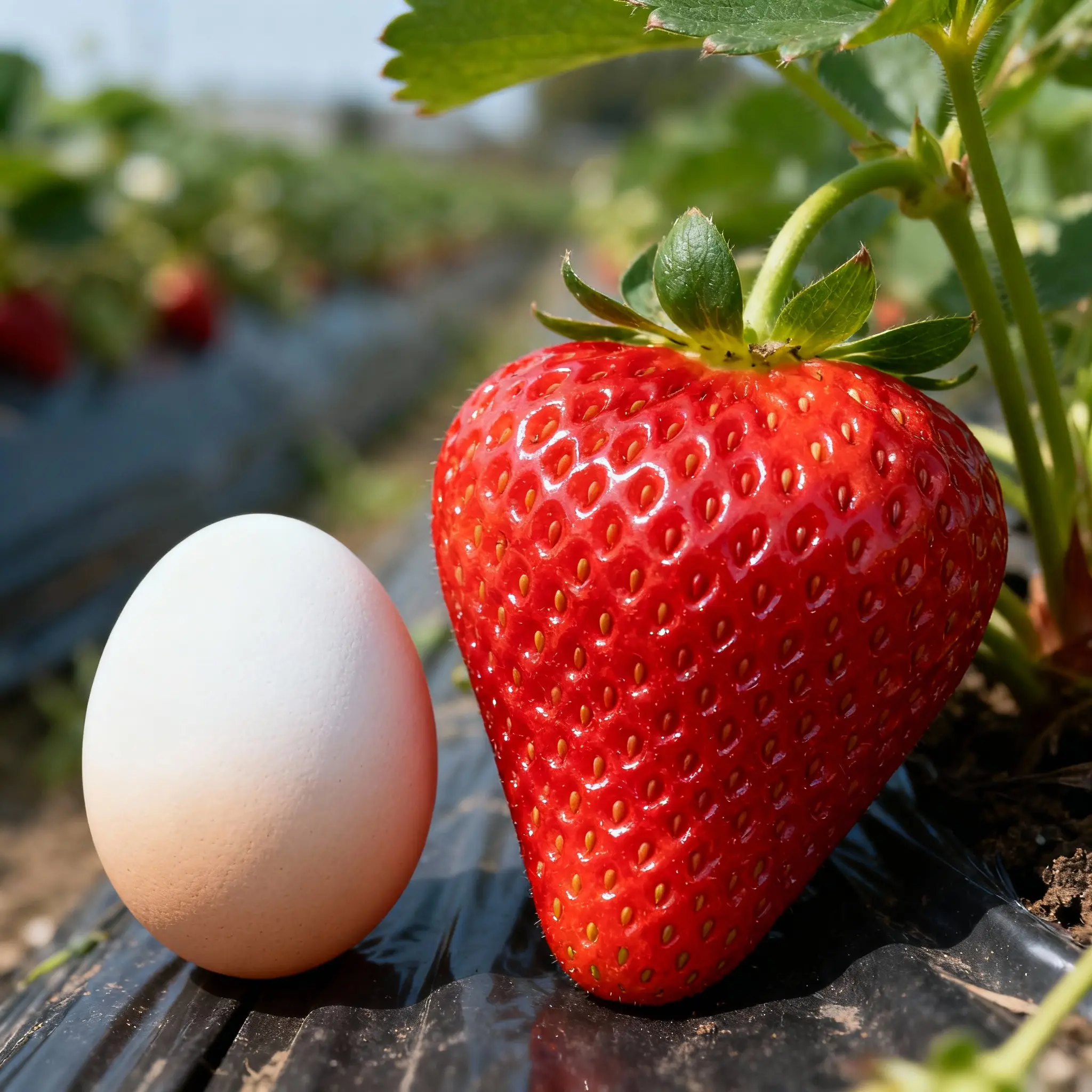 200 Cream Strawberry Seeds — Fruits Year-Round in Ideal Temperatures, Great for Pots or the Ground, Indoors or Outdoors