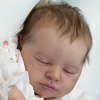 [New] 20" Lifelike Reborn Girl Brown Hair Baby Doll Named Vasena, Looks Really Cute - RBBI-Myrebornbabydoll&reg; Myrebornbabydoll&reg;
