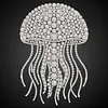 DIY Pearl Painting Jellyfish for Home Wall Decor(25x25cm)