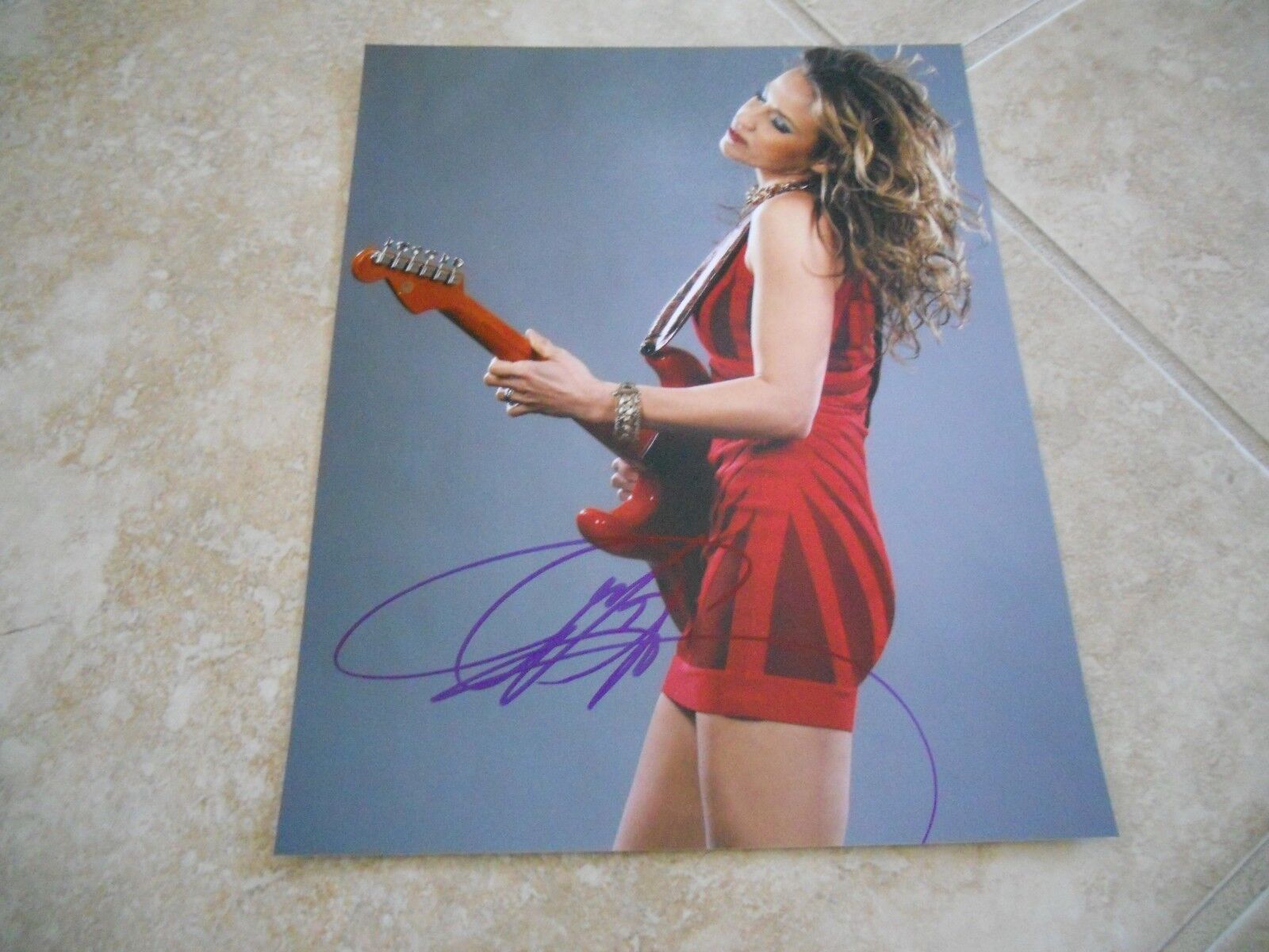 Anna Popovick Sexy Signed Autographed 8x10 Music Photo Poster painting PSA Guaranteed #5