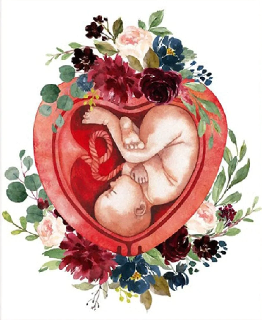 Round Diamond Painting Baby