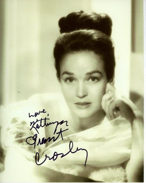 KATHRYN GRANT CROSBY Signed Autographed Photo Poster painting