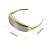 Protective One-Piece Mirror Welding Goggles