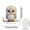 DIY Owl-Diamond Painting Ornaments（Single-Sided)