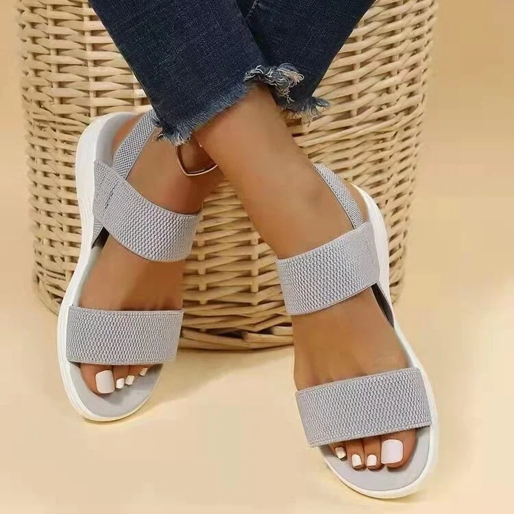 Comfortable Orthopedic Sandals For Women Elastic Band Casual Summer