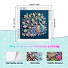 Peacock - Crystal Rhinestone Diamond Painting