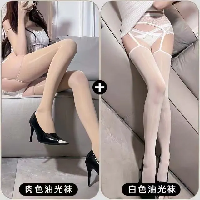 Churchf Lace Sling Horse Oil Sister Sling High Stockings Sexy Pure Lace Sling Stockings