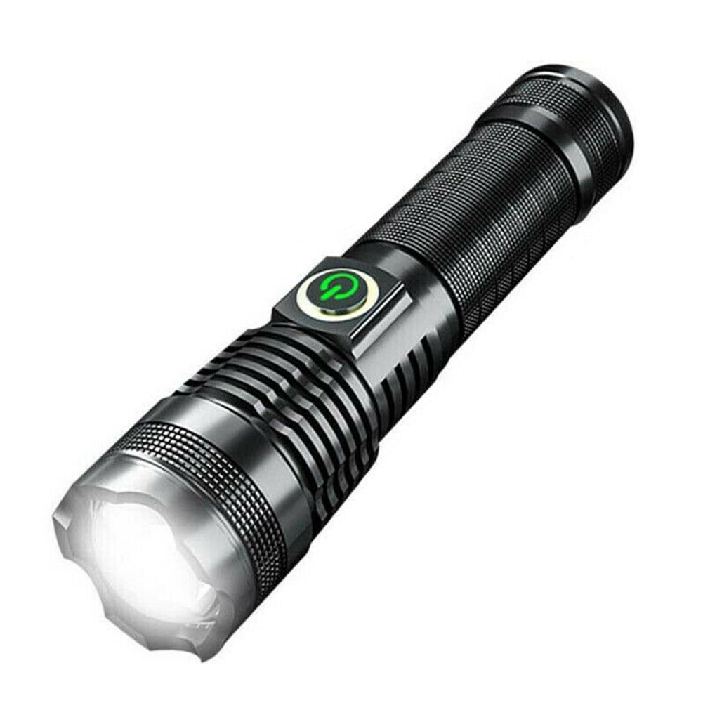 

(Overseas warehouse) police super bright zoom flashlight powerful camping l, 501 Original