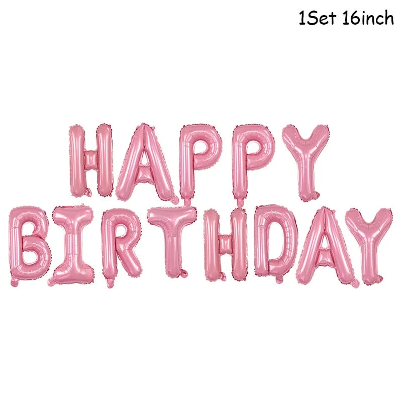 Gold Pink Disposable Tableware Set Paper Plates Cup Napkin Baby 1st Birthday Party Decor Baby Shower Girl Party Supplies Balloon