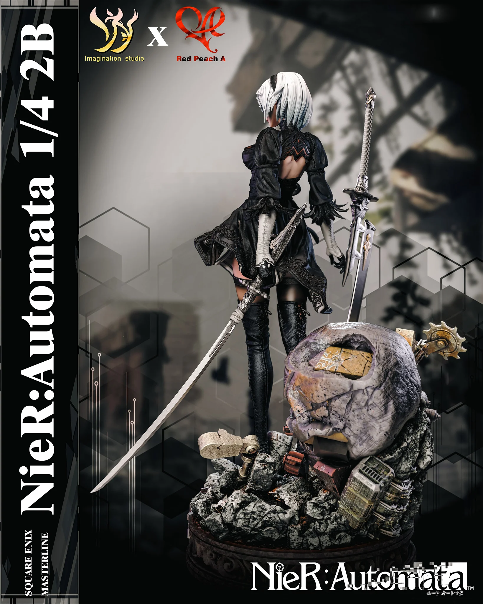 1/4 Scale YoRHa No.2 Type-B - NieR:Automata Resin Statue