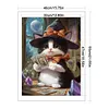 Astrology Kitten-11CT Stamped Cross Stitch 40*55cm/15.75*21.65in