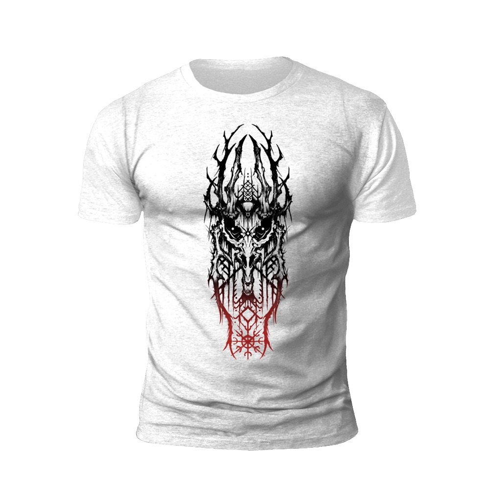 Frostbite Wolf: A Monochrome Howl of Winter's Bite T-shirt