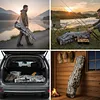 3 Layers Fishing Rod Case Portable Folding Fishing Pole Bag for Outdoor Fishing