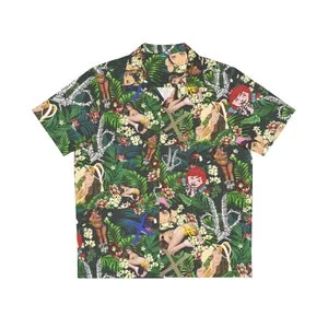 Pornhint Men's NSFW RR Hawaiian Shirt AOP NSFW